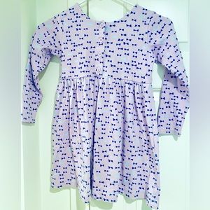 Hanna Andersson Purple It’s a Playdress, Size 110